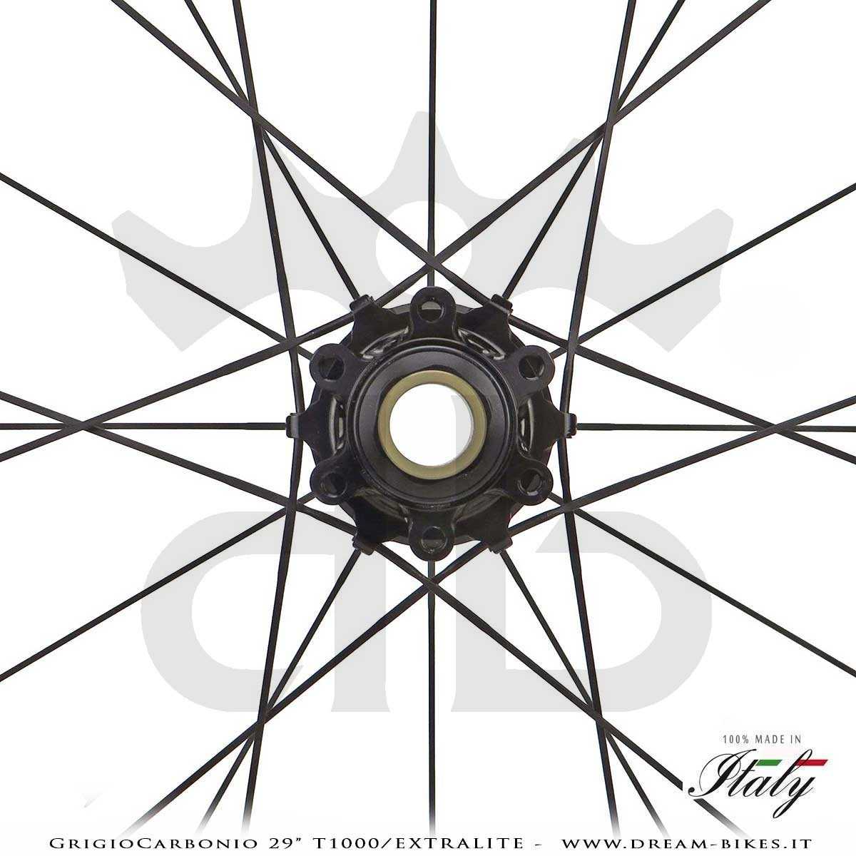 GrigioCarbonio Ruote 29" AS26 T1000 Extralite - 990 gr.