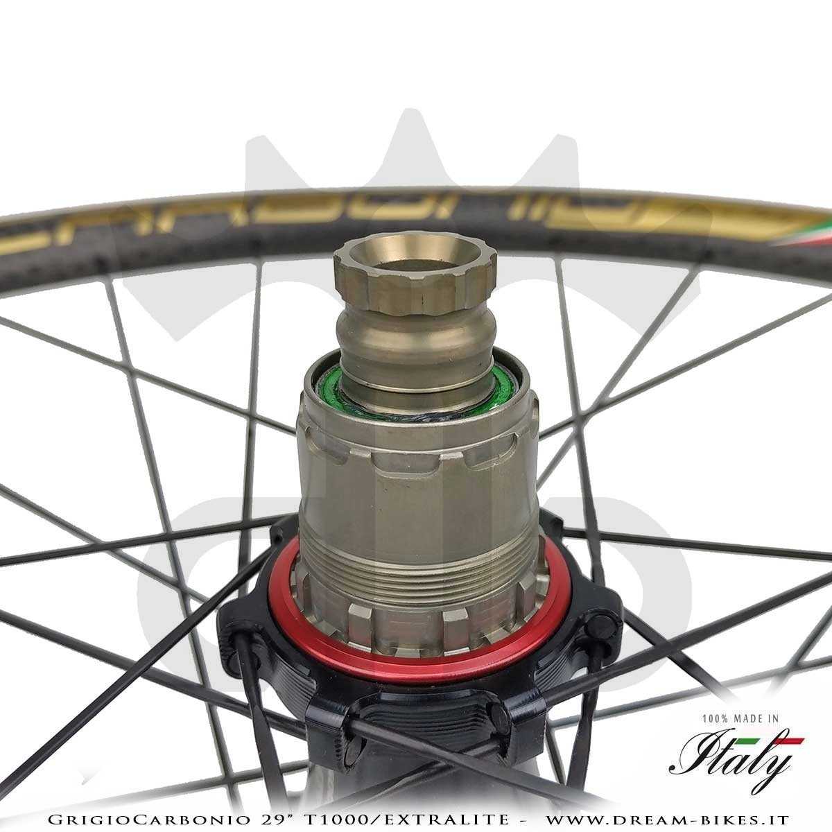 GrigioCarbonio Ruote 29" AS26 T1000 Extralite - 990 gr.