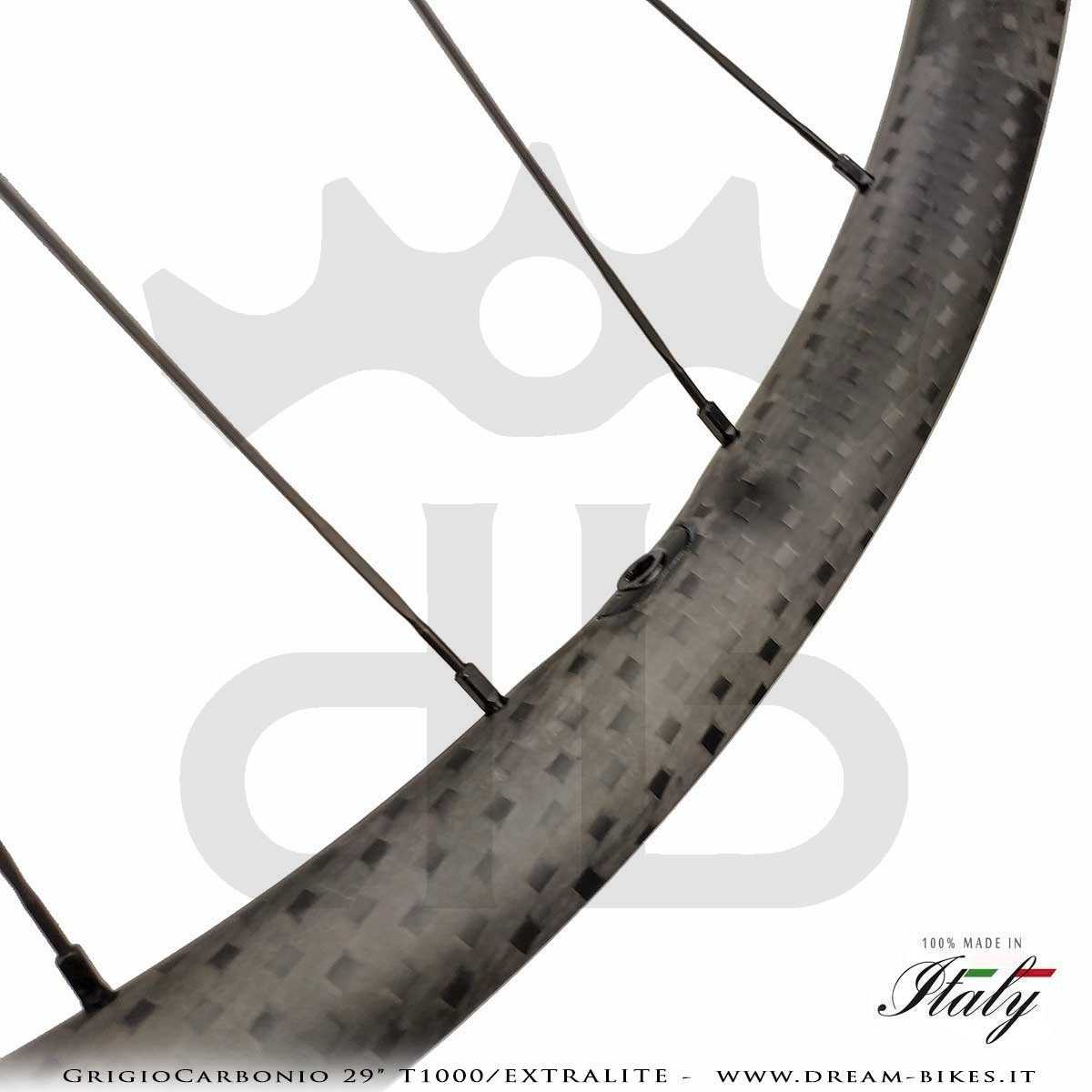 GrigioCarbonio Ruote 29" AS26 T1000 Extralite - 990 gr.