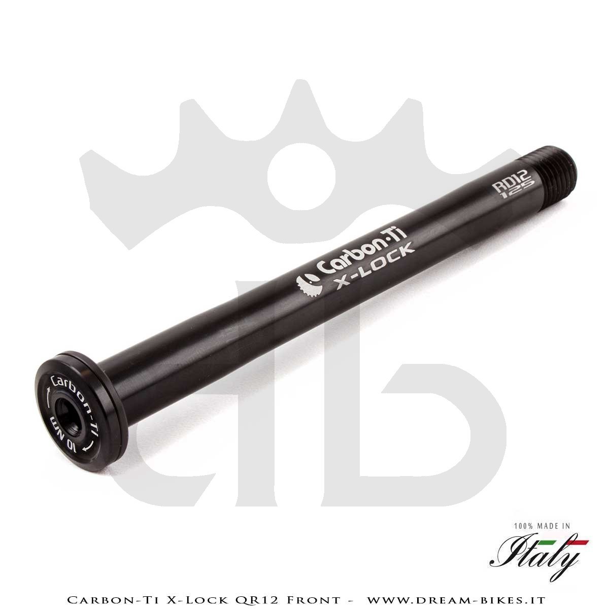 Carbon-Ti X-Lock QR12 Front Wheel Thru Axle Road
