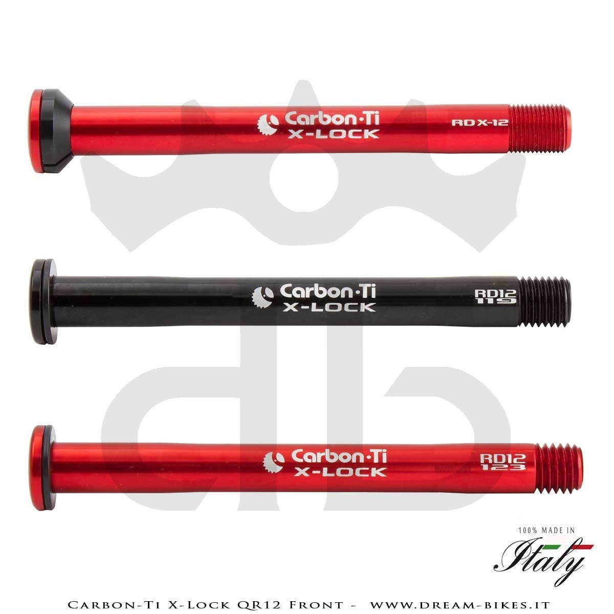 Carbon-Ti X-Lock QR12 Perno Passante Ruota Anteriore Strada