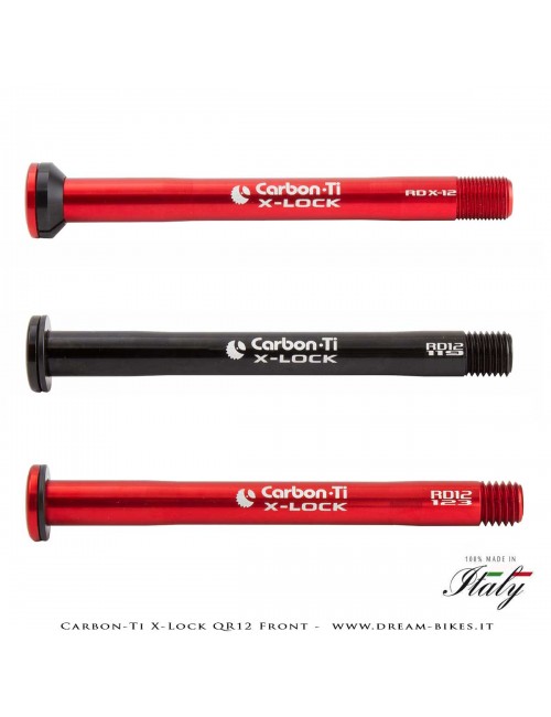 Carbon-Ti X-Lock QR12 Front Wheel Thru Axle Road