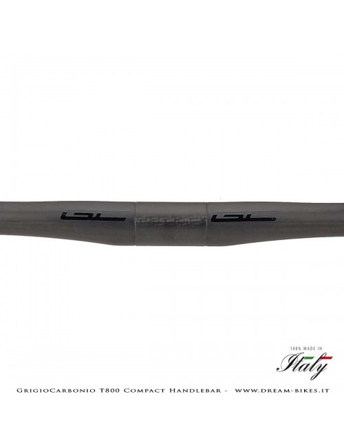 GrigioCarbonio Curva Manubrio Strada T800 Compact da 155 gr.