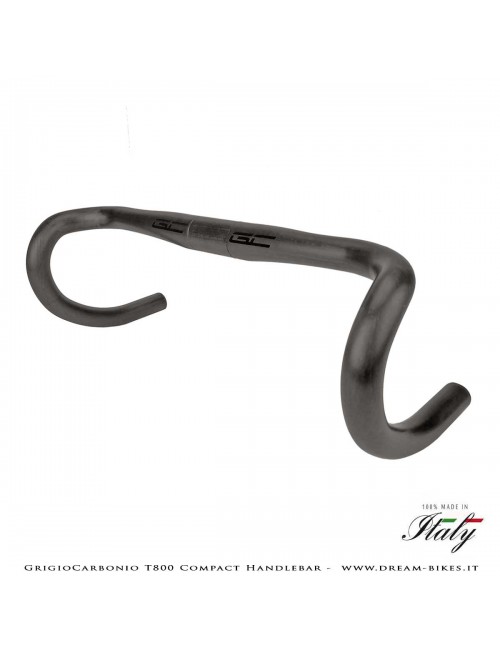 GrigioCarbonio T800 Carbon Road Compact Handlebar From 155 gr.