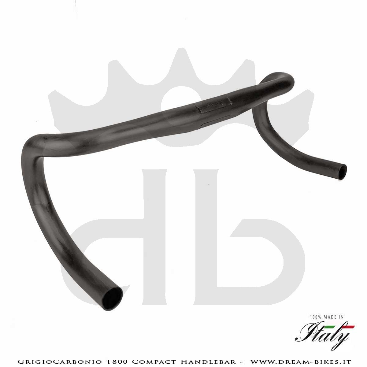 GrigioCarbonio T800 Carbon Road Compact Handlebar From 155 gr.