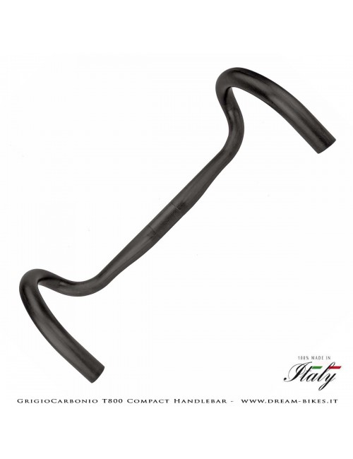 GrigioCarbonio T800 Carbon Road Compact Handlebar From 155 gr.