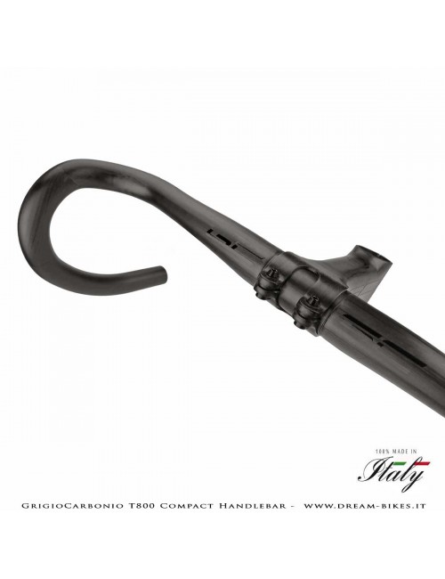 GrigioCarbonio T800 Carbon Road Compact Handlebar From 155 gr.