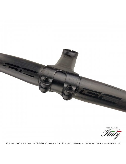 GrigioCarbonio T800 Carbon Road Compact Handlebar From 155 gr.