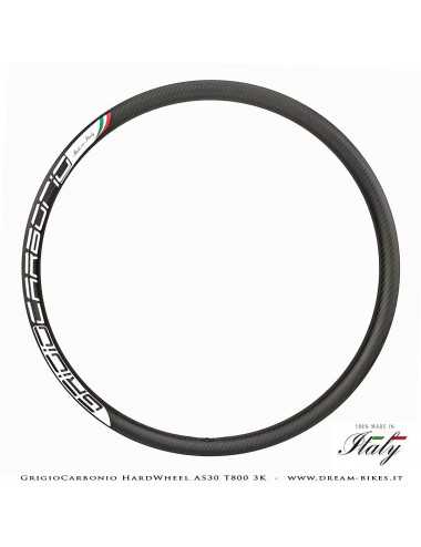 GrigioCarbonio HardWheel AS30 Cerchio Carbon 29" T800 3K 330 gr.