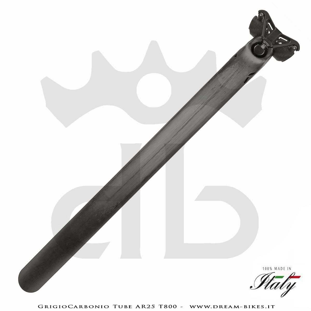 GrigioCarbonio Tube AR25 T800 Ultralight Carbon SetBack Seatpost 25 mm Offset