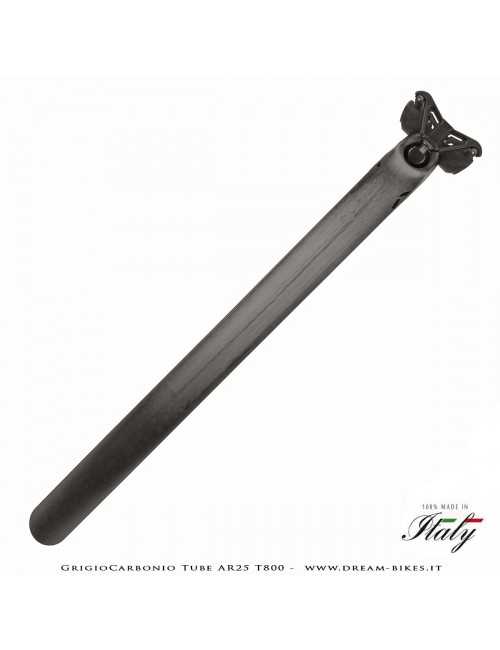 GrigioCarbonio Tube AR25 T800 Ultralight Carbon SetBack Seatpost 25 mm Offset