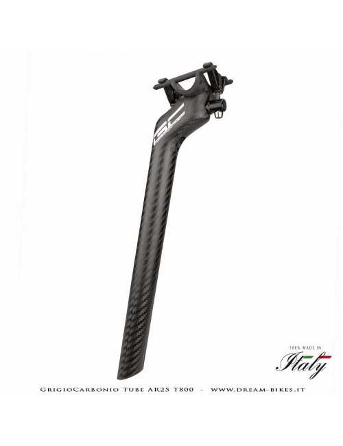GrigioCarbonio Tube AR25 T800 Ultralight Carbon SetBack Seatpost 25 mm Offset