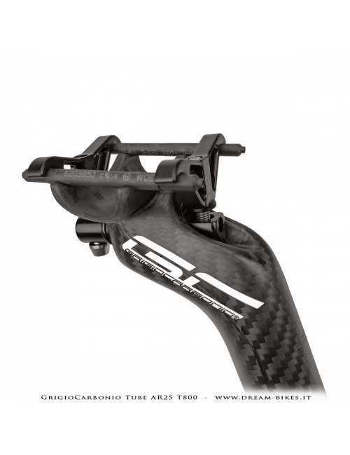 GrigioCarbonio Tube AR25 T800 Ultralight Carbon SetBack Seatpost 25 mm Offset
