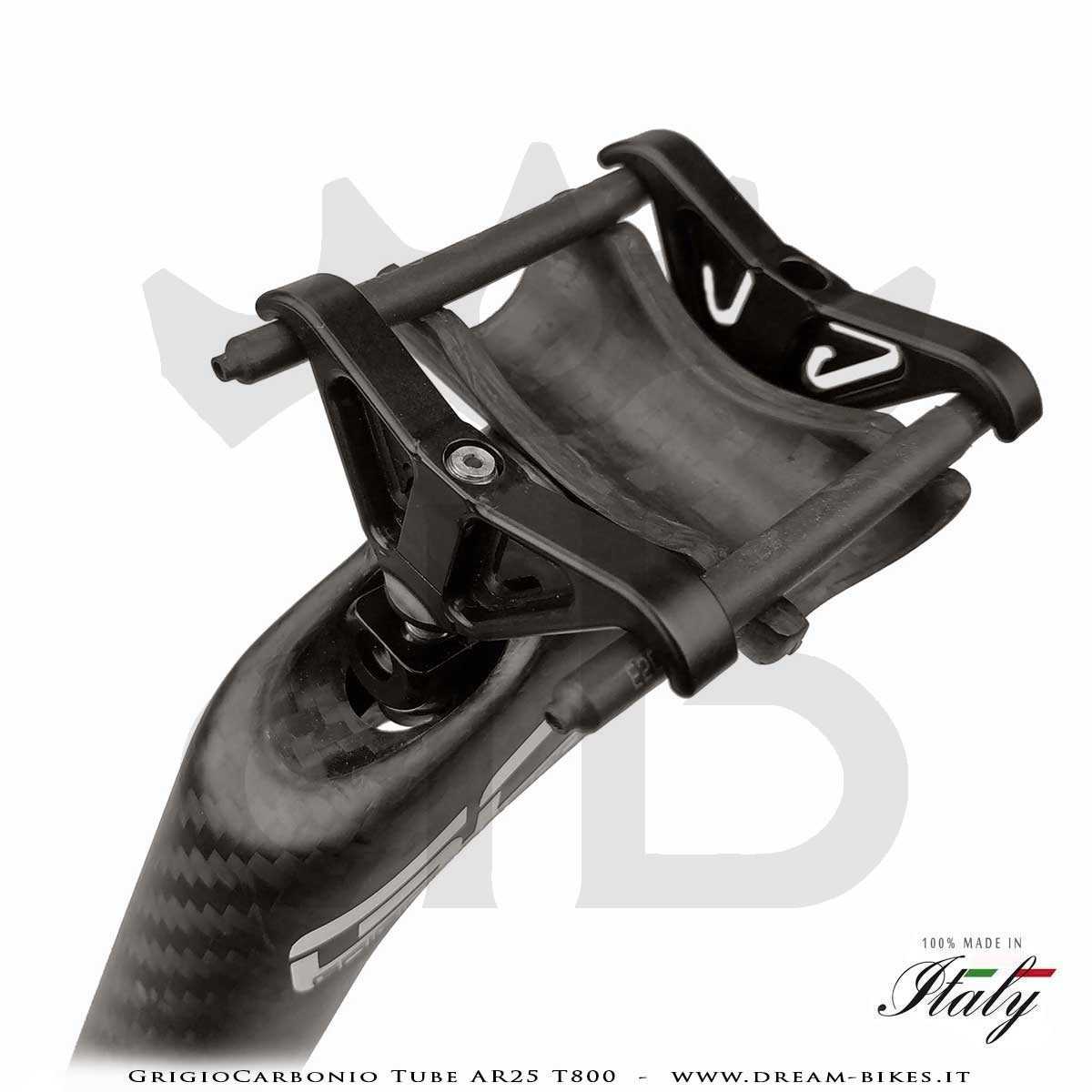 GrigioCarbonio Tube AR25 T800 Ultralight Carbon SetBack Seatpost 25 mm Offset