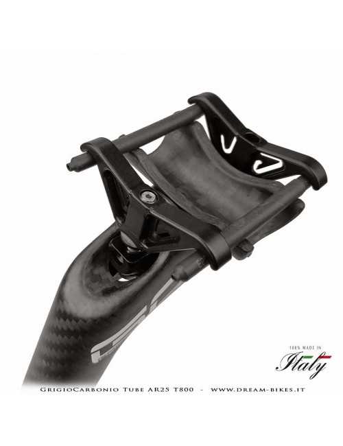 GrigioCarbonio Tube AR25 T800 Cannotto Reggisella Carbon Arretrato Offset 25 mm