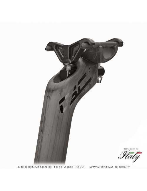 GrigioCarbonio Tube AR25 T800 Ultralight Carbon SetBack Seatpost 25 mm Offset