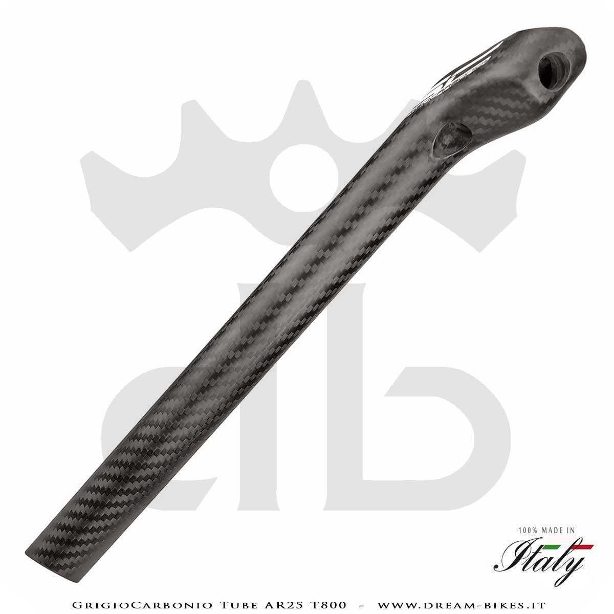 GrigioCarbonio Tube AR25 T800 Ultralight Carbon SetBack Seatpost 25 mm Offset