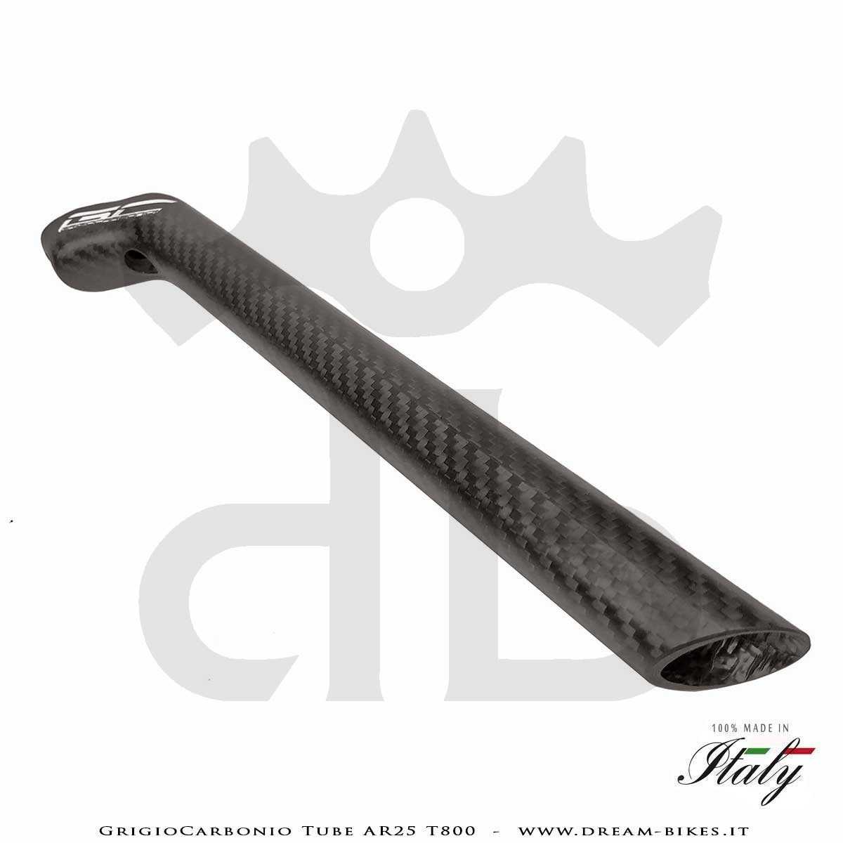 GrigioCarbonio Tube AR25 T800 Ultralight Carbon SetBack Seatpost 25 mm Offset