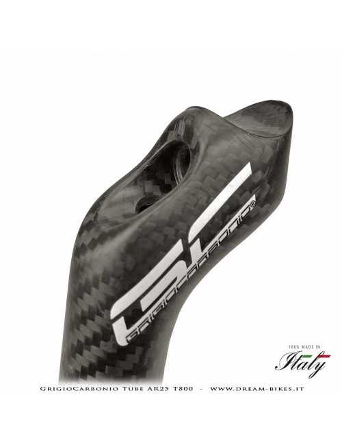 GrigioCarbonio Tube AR25 T800 Ultralight Carbon SetBack Seatpost 25 mm Offset