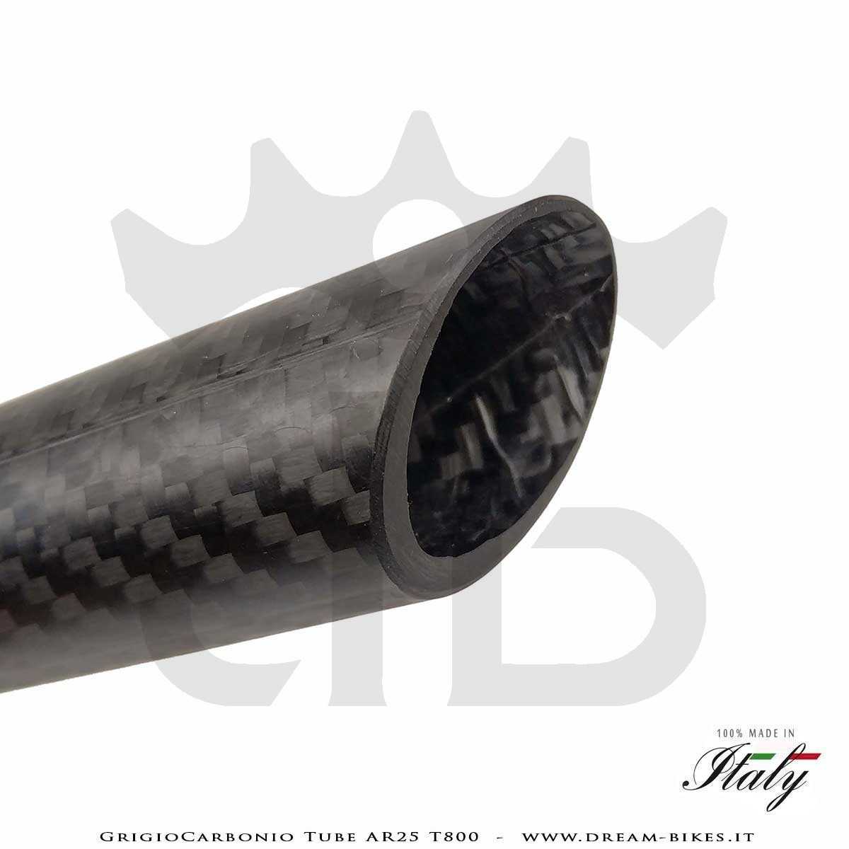GrigioCarbonio Tube AR25 T800 Ultralight Carbon SetBack Seatpost 25 mm Offset