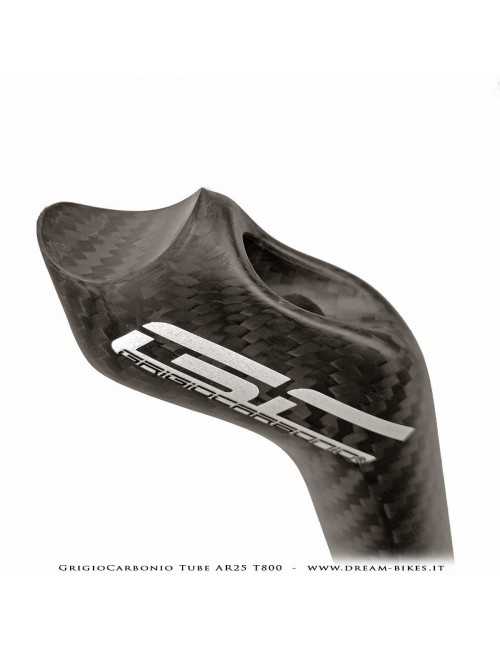 GrigioCarbonio Tube AR25 T800 Ultralight Carbon SetBack Seatpost 25 mm Offset