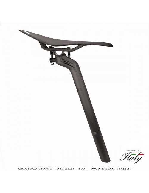 GrigioCarbonio Tube AR25 T800 Ultralight Carbon SetBack Seatpost 25 mm Offset