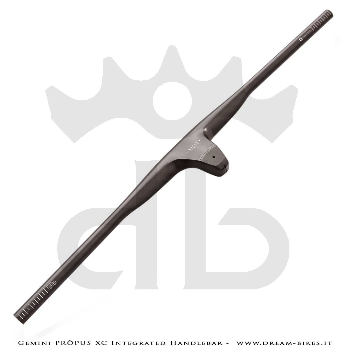 Gemini Propus Ultralight Integrated MTB XC Carbon Handlebar From 149 gr.