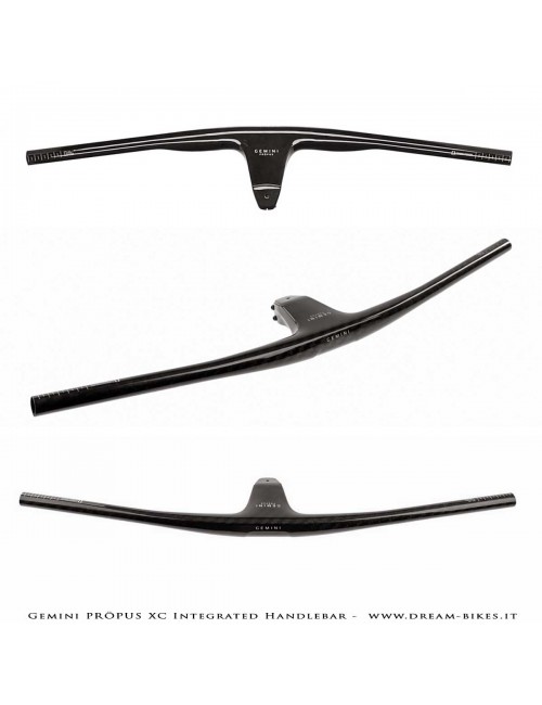 Gemini Propus Ultralight Integrated MTB XC Carbon Handlebar From 149 gr.