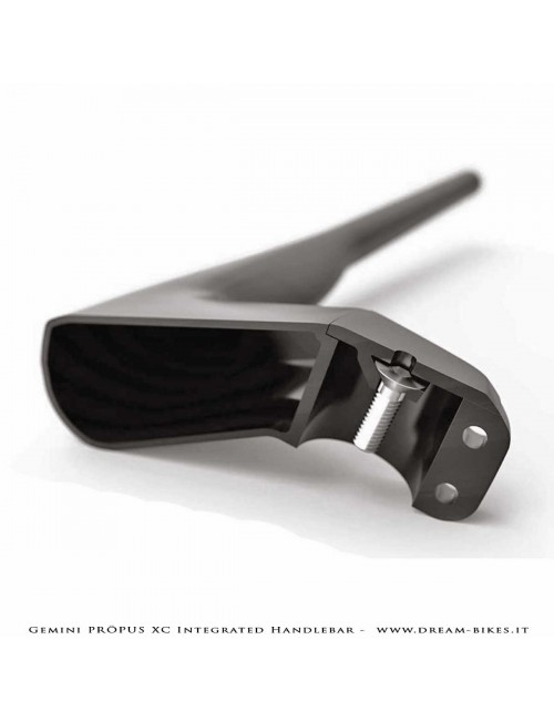 Gemini Propus  Manubrio Carbon Integrato MTB XC Ultraleggero Da 149 gr.