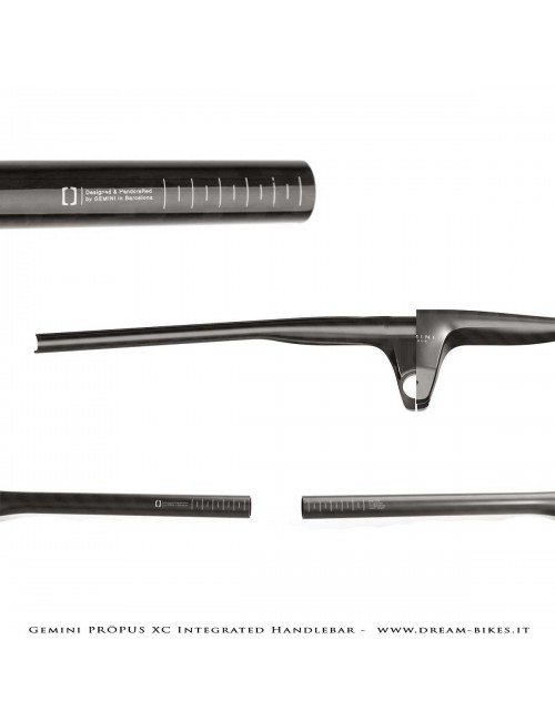 Gemini Propus Ultralight Integrated MTB XC Carbon Handlebar From 149 gr.