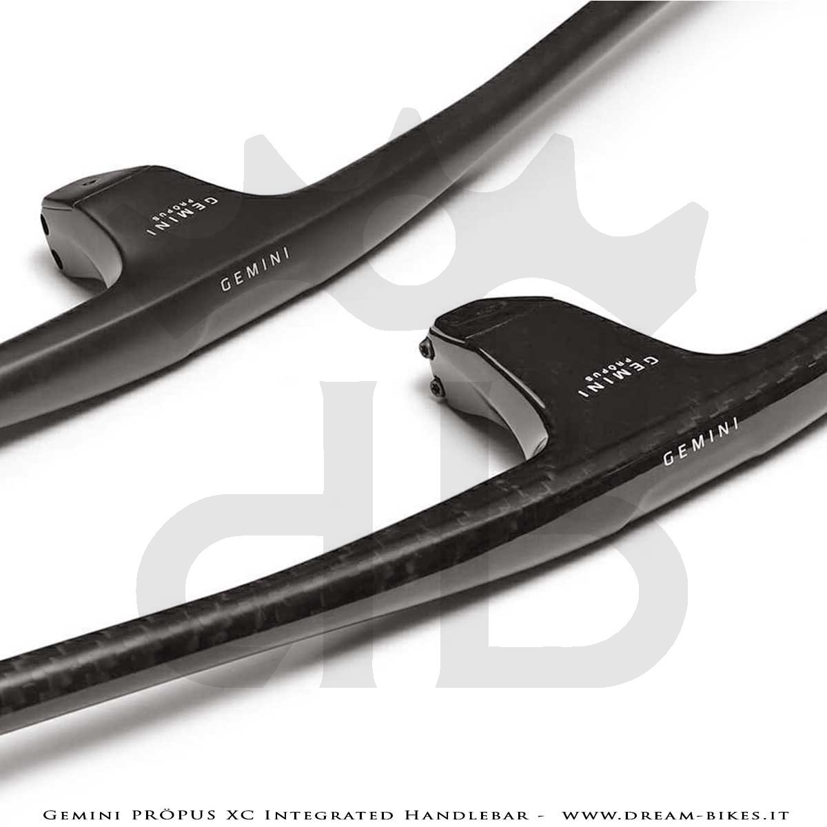 Gemini Propus  Manubrio Carbon Integrato MTB XC Ultraleggero Da 149 gr.