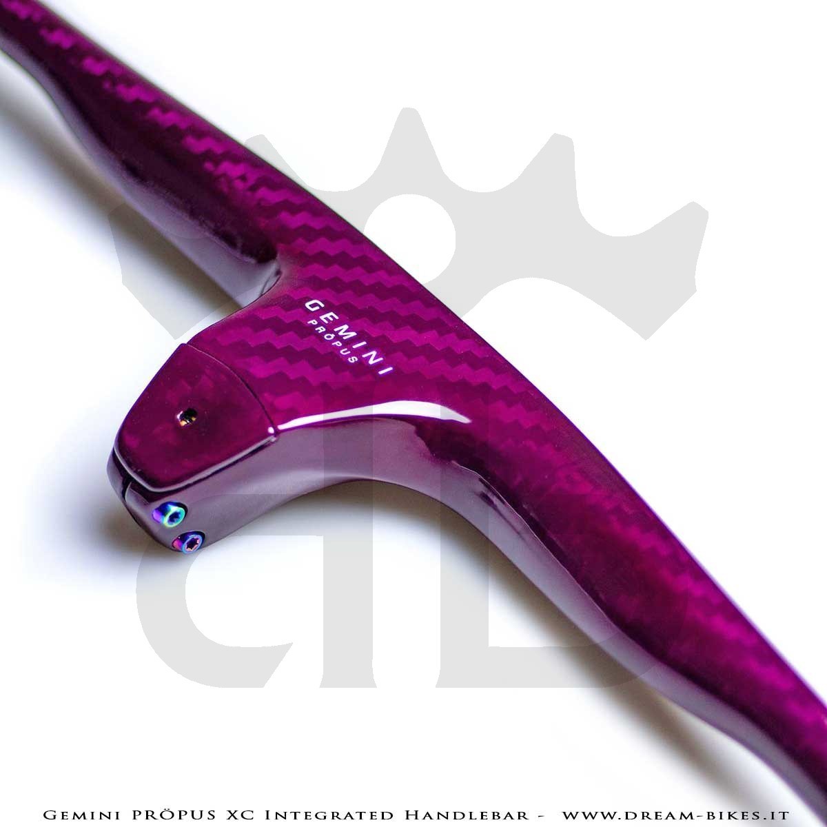 Gemini Propus  Manubrio Carbon Integrato MTB XC Ultraleggero Da 149 gr.