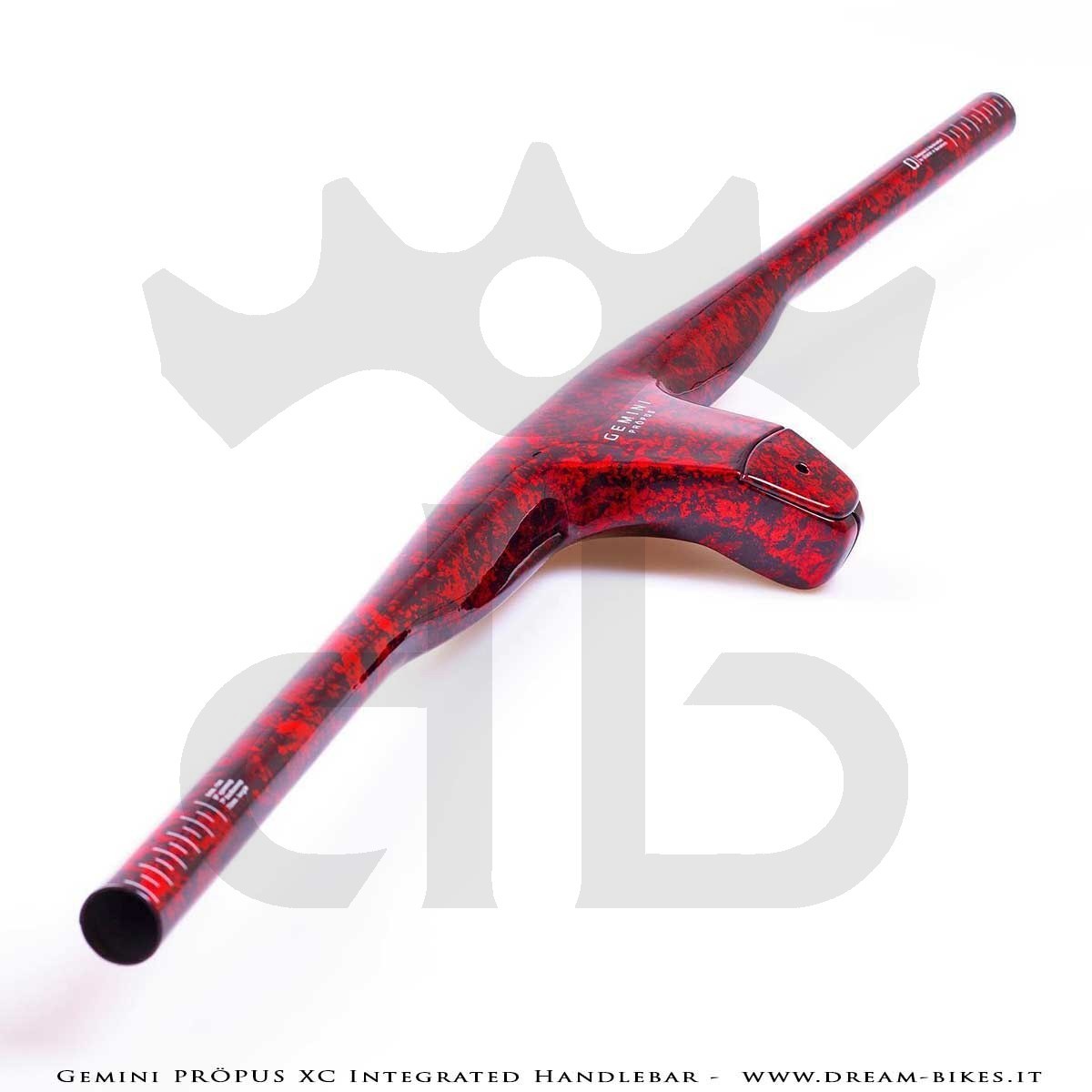 Gemini Propus Ultralight Integrated MTB XC Carbon Handlebar From 149 gr.