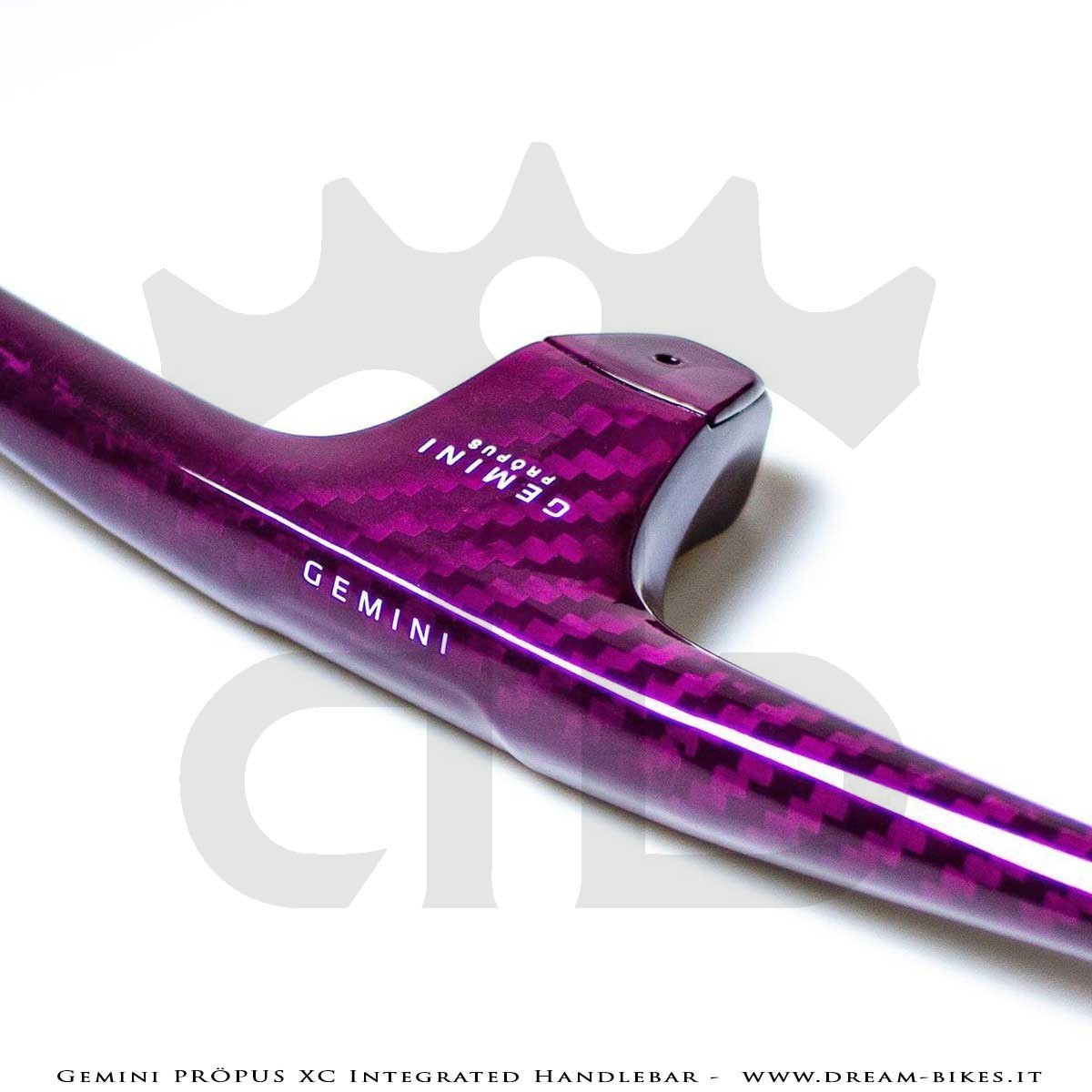 Gemini Propus  Manubrio Carbon Integrato MTB XC Ultraleggero Da 149 gr.