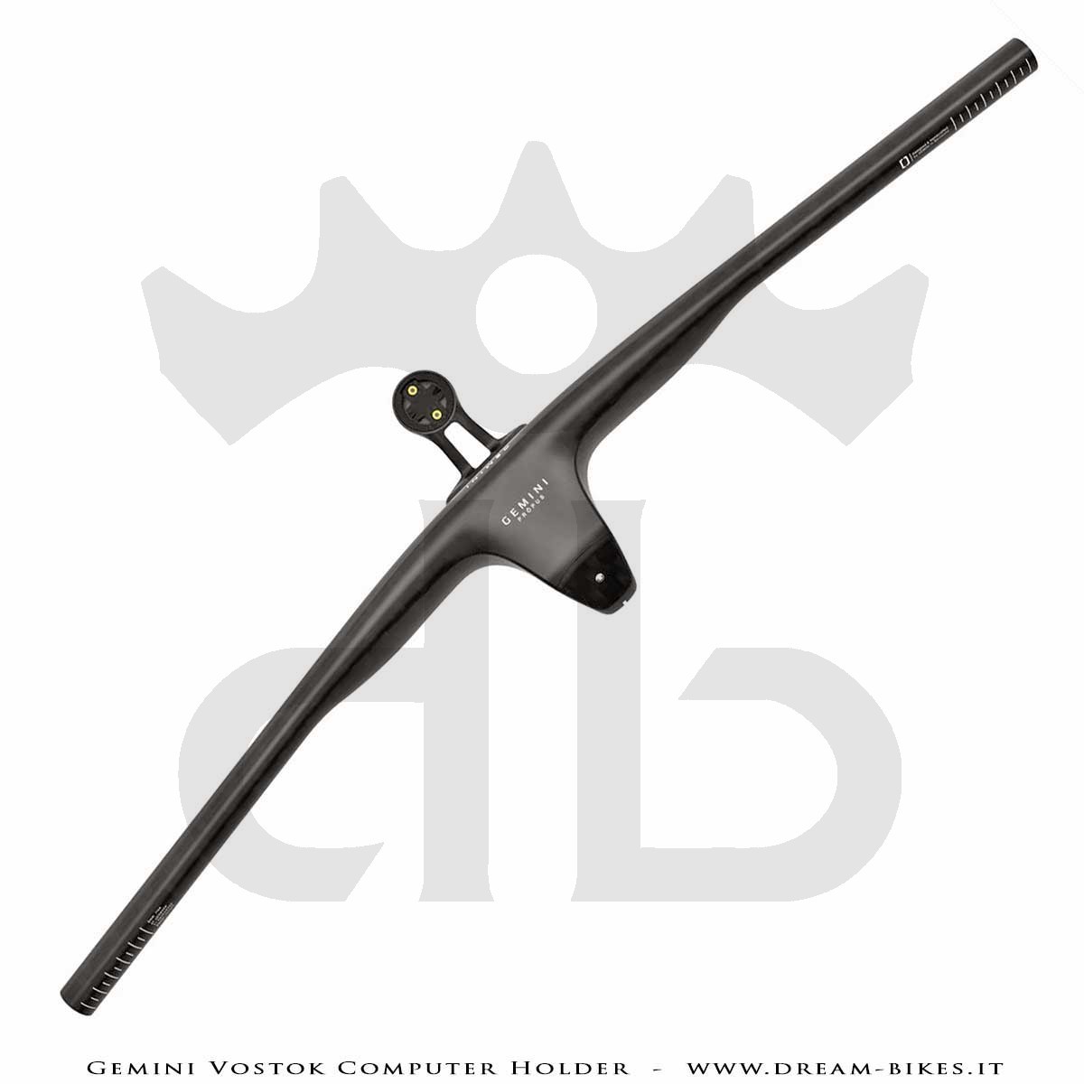 Gemini VOSTOK Supporto Computer Garmin Per Manubrio Integrato (PRÖPUS, KASTOR, POLLUX, ÄLZIR, ALHËNA)