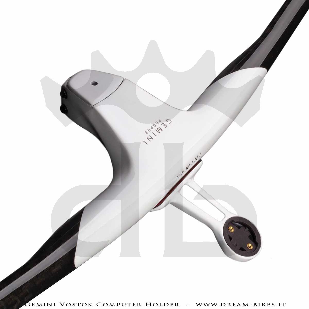 Gemini VOSTOK Supporto Computer Garmin Per Manubrio Integrato (PRÖPUS, KASTOR, POLLUX, ÄLZIR, ALHËNA)