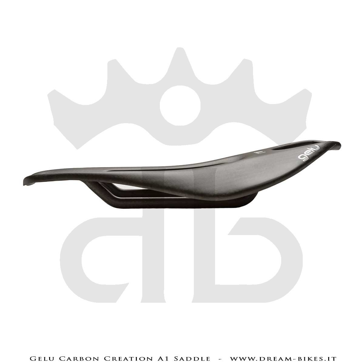 Gelu Carbon Creation A1 Full Carbon Ultralight Saddle 60 gr.