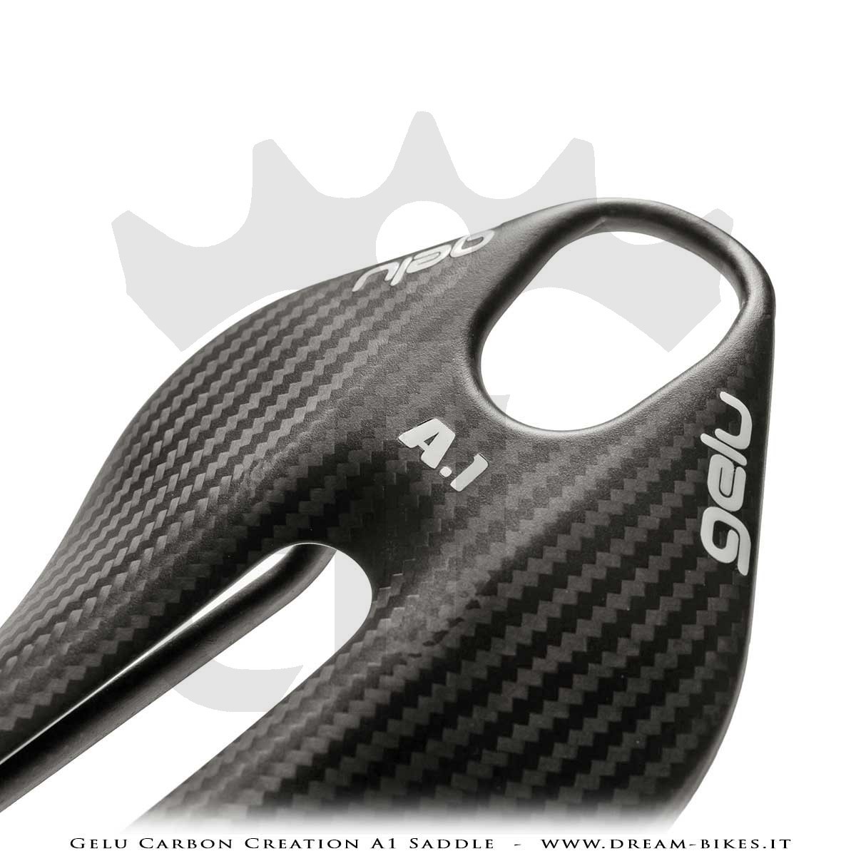 Gelu Carbon Creation A1 Full Carbon Ultralight Saddle 60 gr.