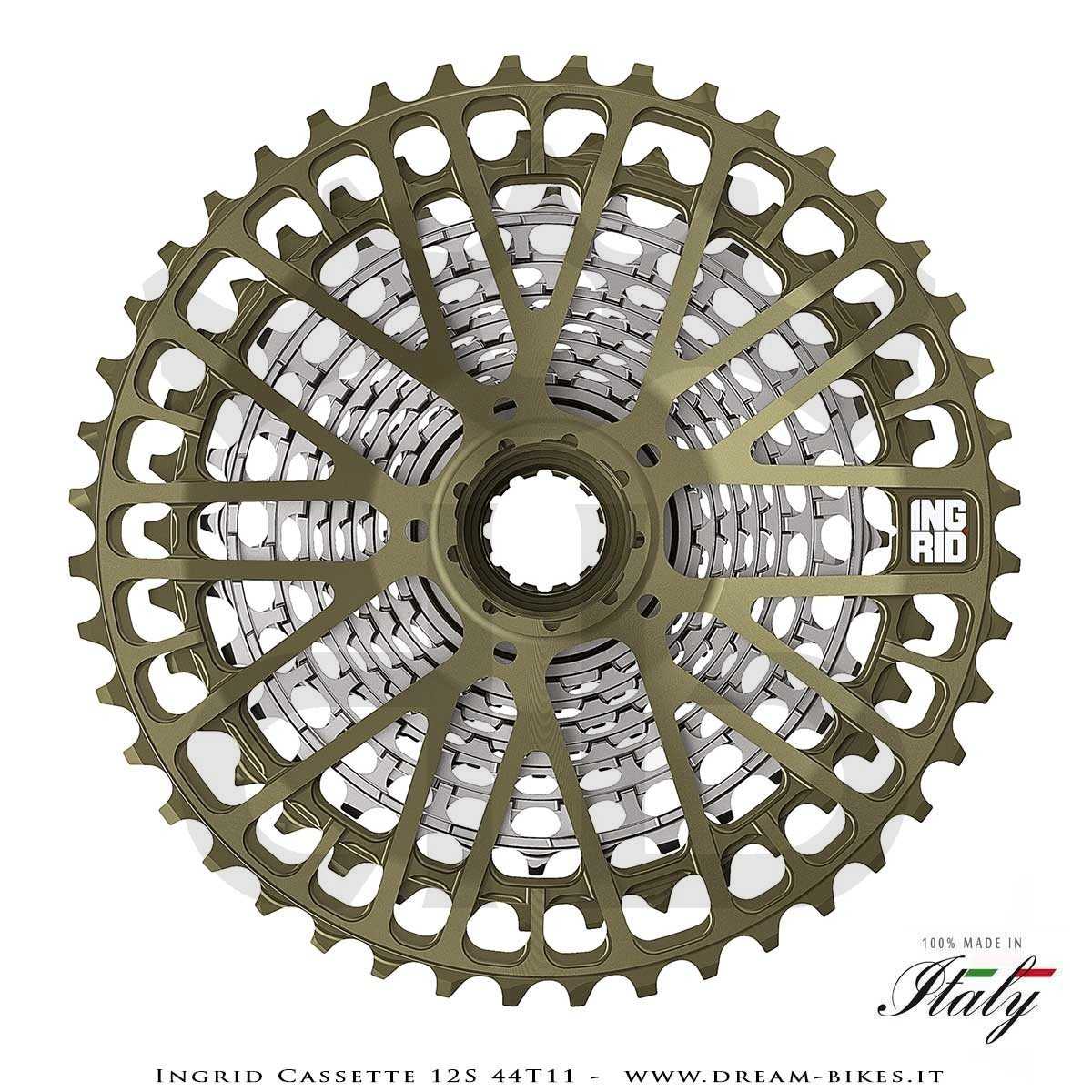 Ingrid 12S 44T11 Cassetta Pignoni 12v Road