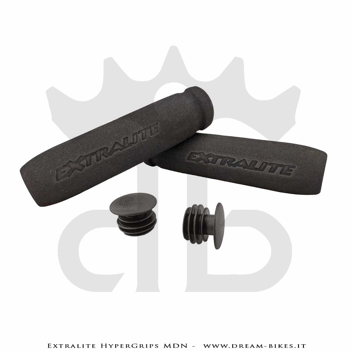 Extralite HyperGrips MDN Manopole Neoprene 15 gr. (La Coppia)