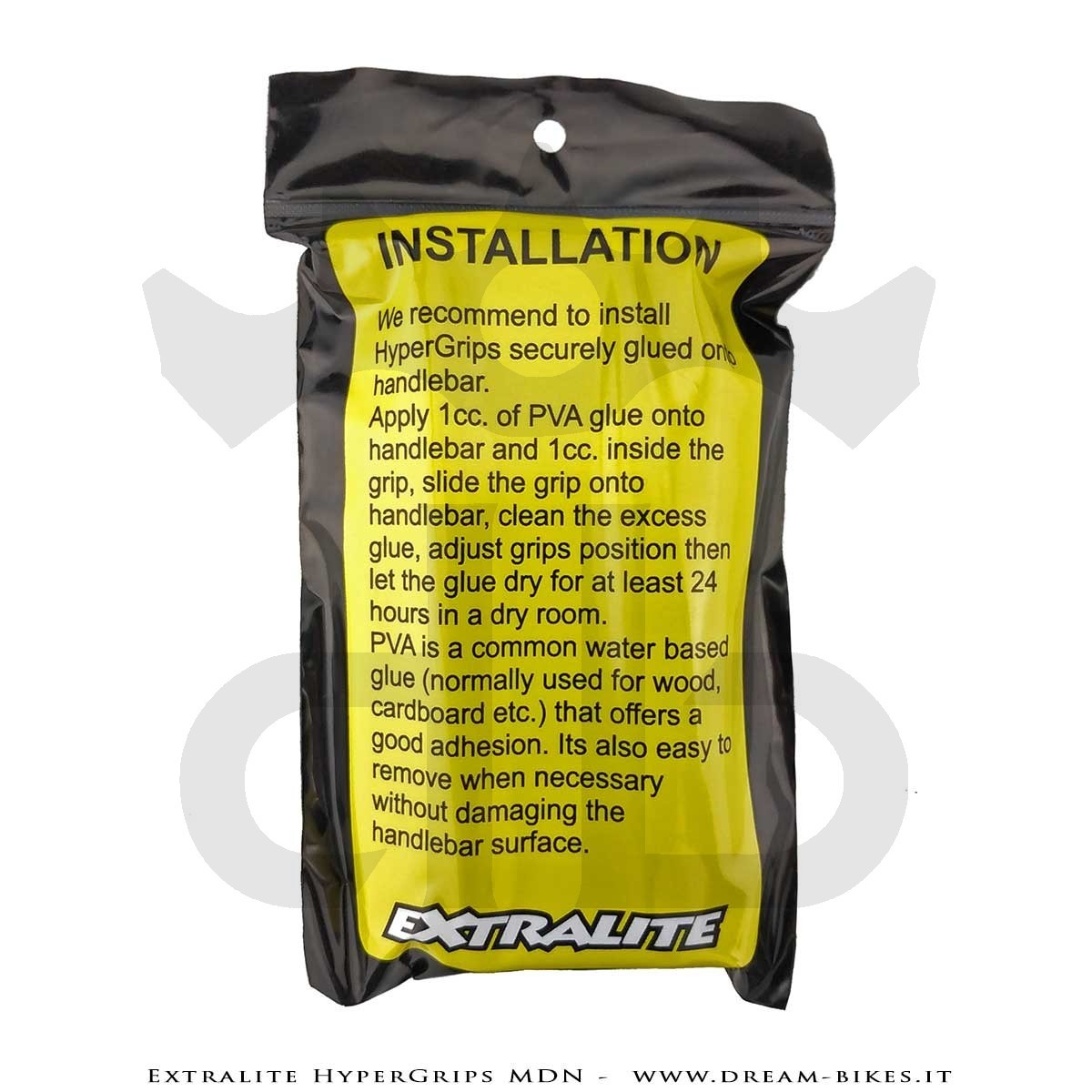 Extralite HyperGrips MDN Neoprene Grips 15 gr. (Pair)