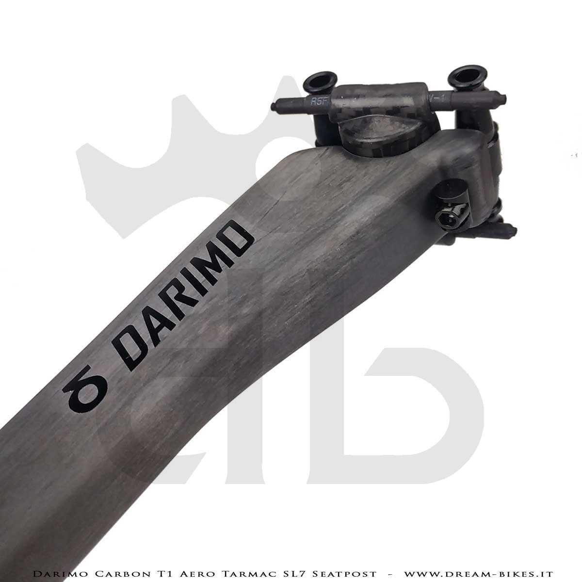 Darimo Carbon T1 Aero Specialized Tarmac SL7 Reggisella Arretrato Ultraleggero -15 mm