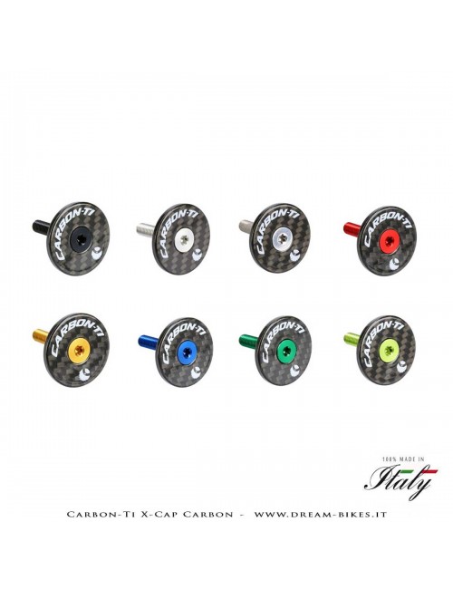 Carbon-Ti X-Cap Carbon Tappo Sterzo Ultraleggero