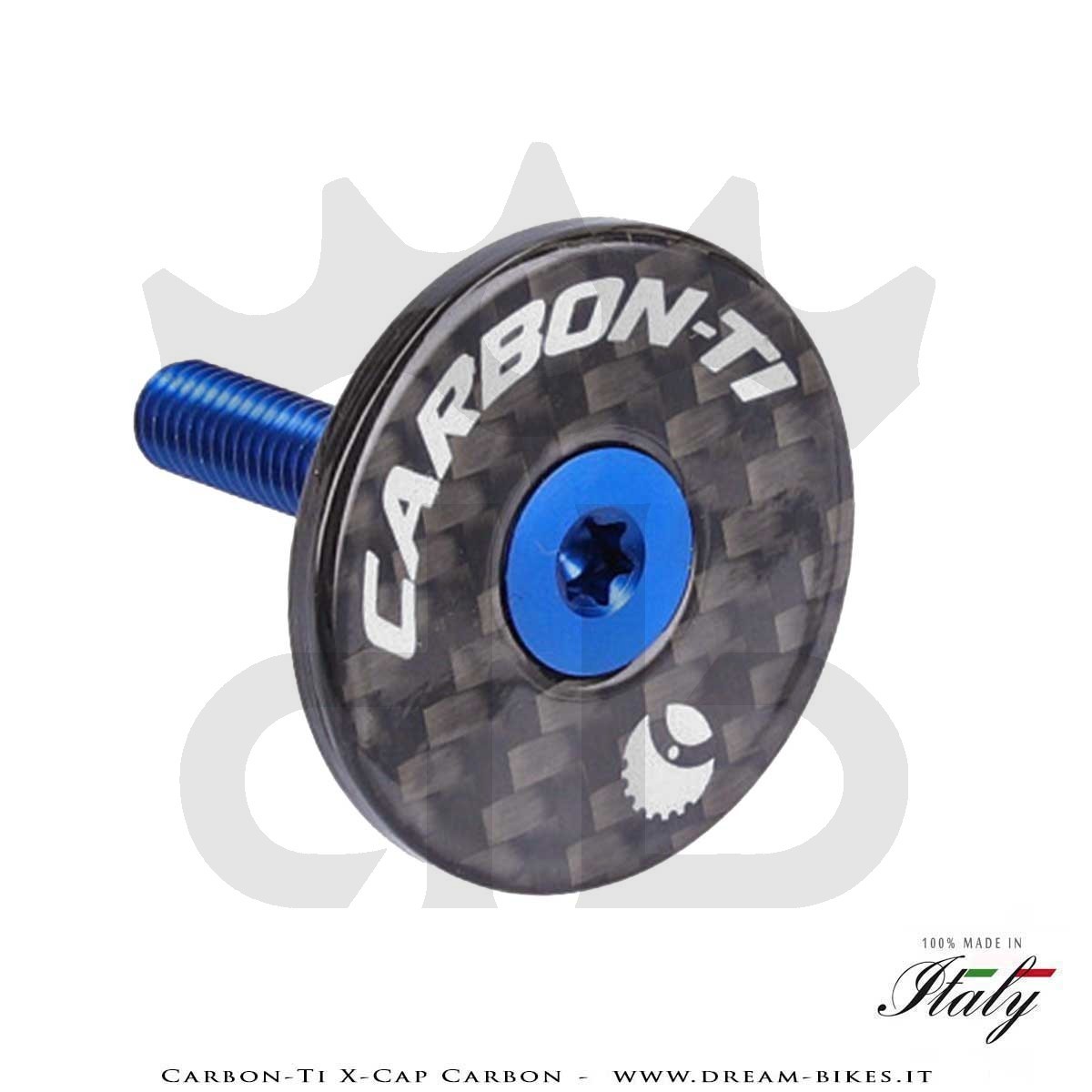 Carbon-Ti X-Cap Carbon Tappo Sterzo Ultraleggero