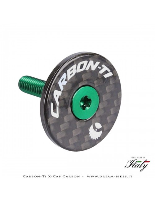 Carbon-Ti X-Cap Carbon Tappo Sterzo Ultraleggero