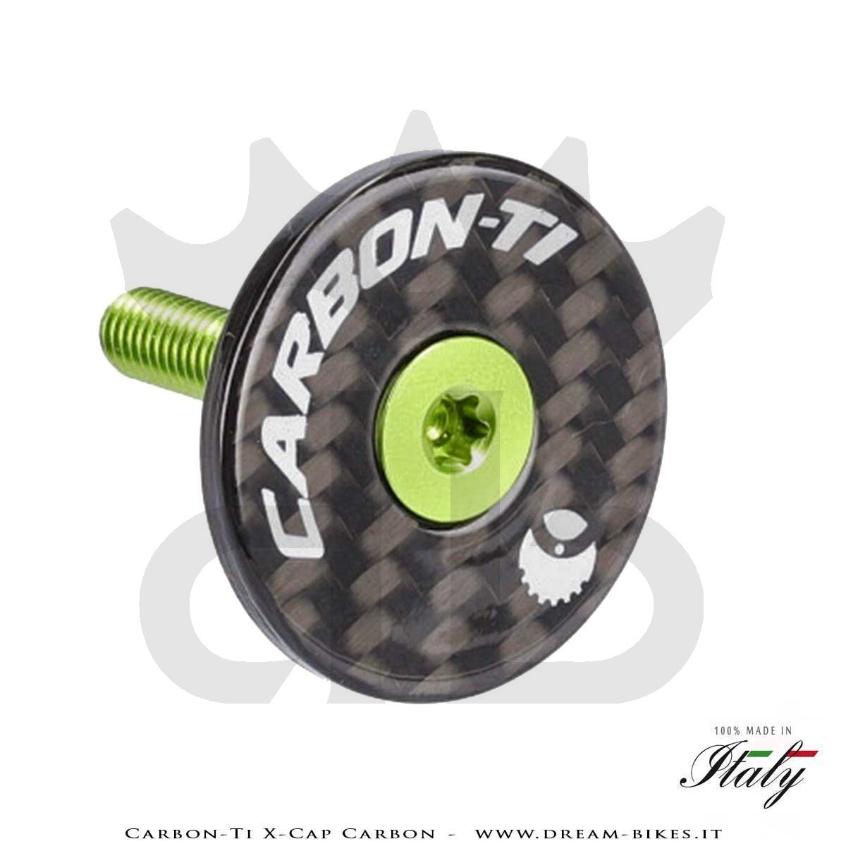 Carbon-Ti X-Cap Carbon Tappo Sterzo Ultraleggero