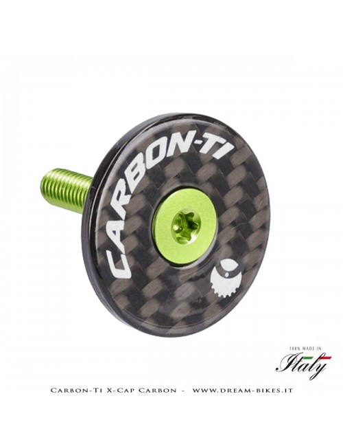 Carbon-Ti X-Cap Carbon Tappo Sterzo Ultraleggero
