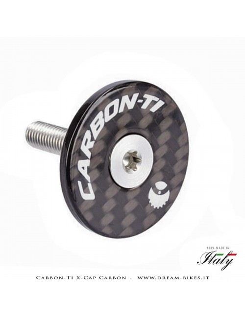 Carbon-Ti X-Cap Carbon Tappo Sterzo Ultraleggero