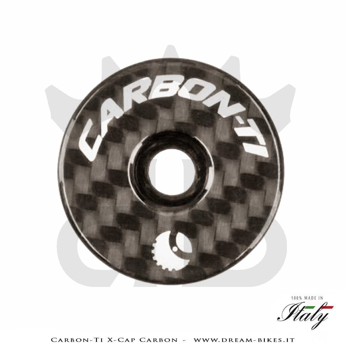 Carbon-Ti X-Cap Carbon Tappo Sterzo Ultraleggero