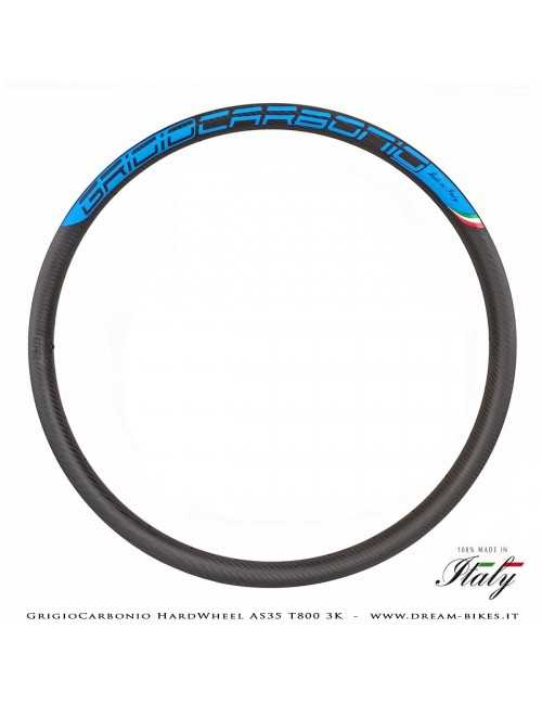 GrigioCarbonio HardWheel AS35 T800 3K Carbon 29" Clincher Rim 360 gr.